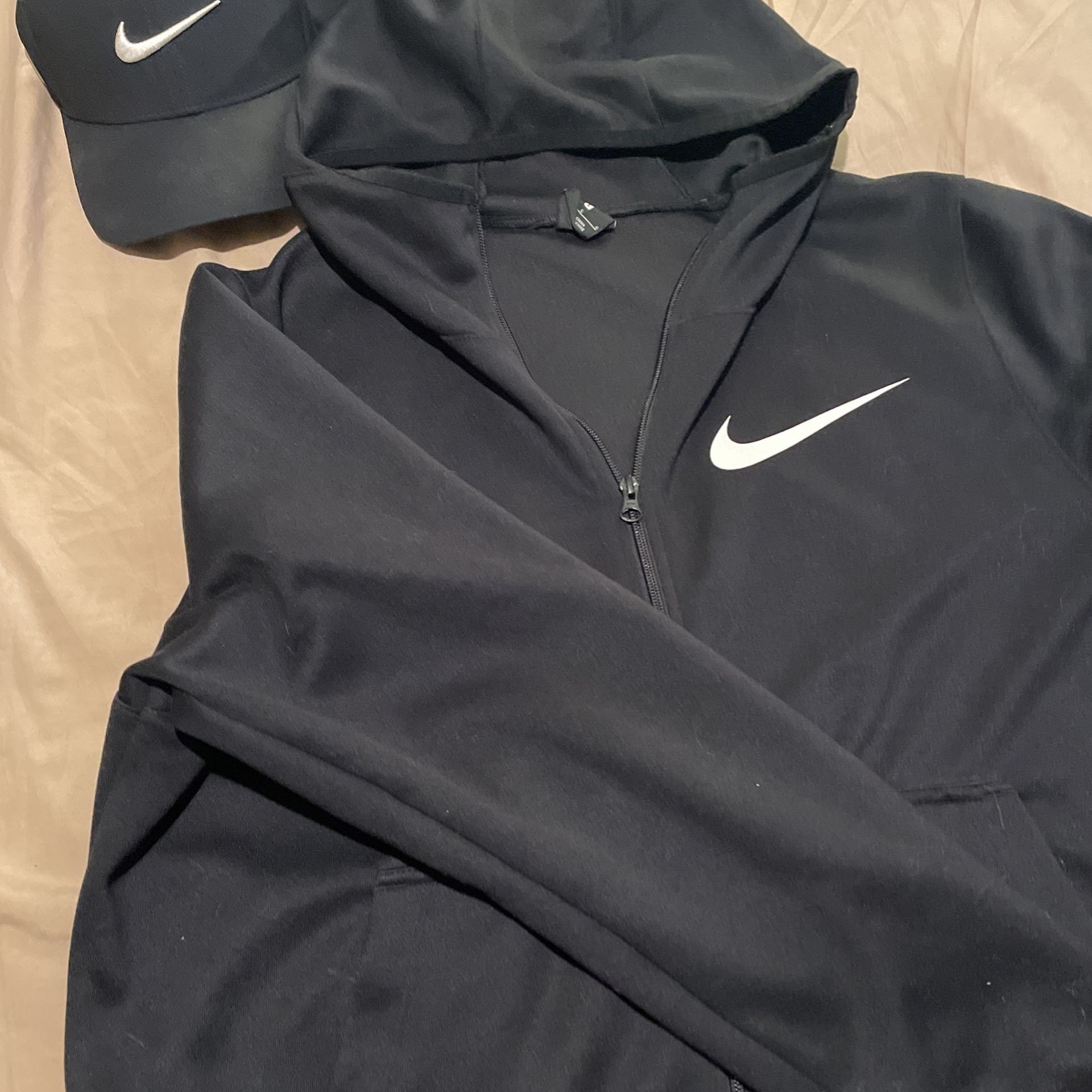 Nike Hoodie + Hat 