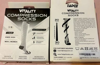 VITALITY COMPRESSION SOCKS S/M FINAL SALE