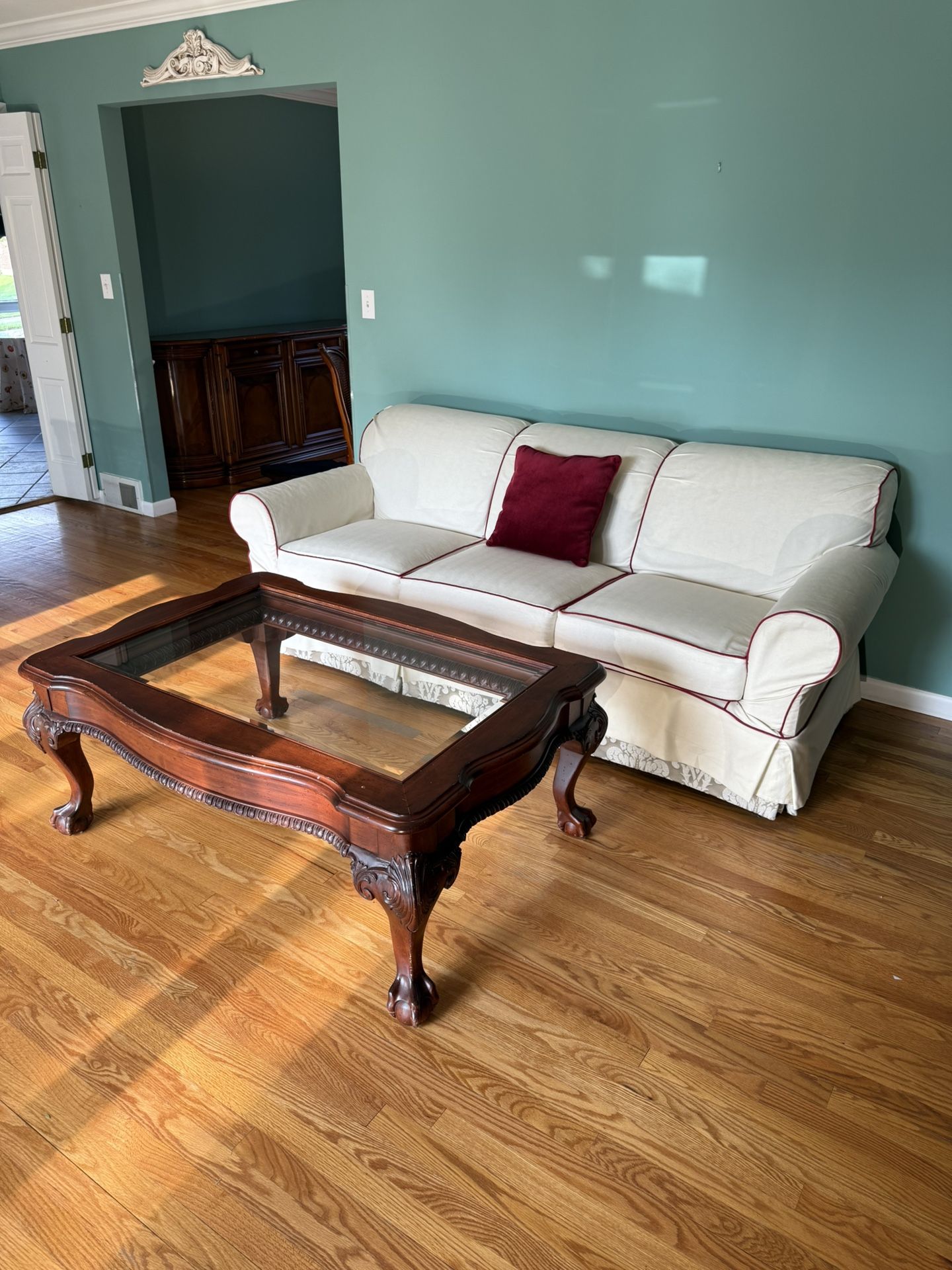 Sofa & Coffee Table - Free Delivery