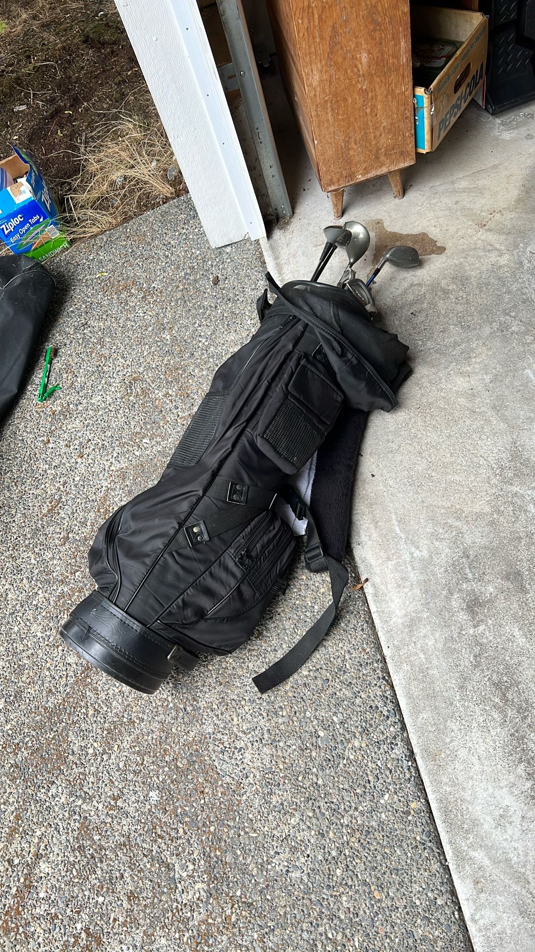 Golf Clubs And Balls