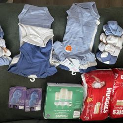 Baby Diapers, Baby Clothes