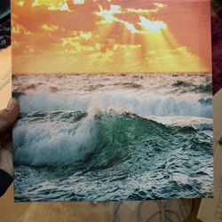 Luxurious Beach Canvas Set 12”x12” Frame ***Open To All Offers***