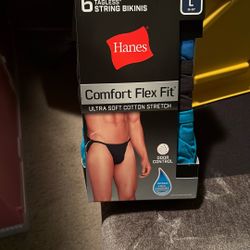 Men’s Hanes String Bikinis Brand New!!