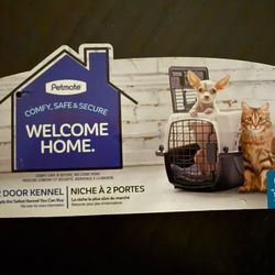 2 Door Kennel For Up To 10 Lbs