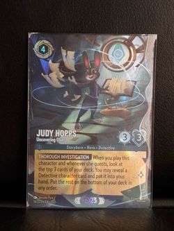 D23 Expo 2026 Disney Lorcana Judy Hopps Exclusive Promo Card 14 D23 EN 10