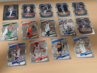 Monopoly 2022-23 NBA Prizm Basketball Cards LOT Of 14