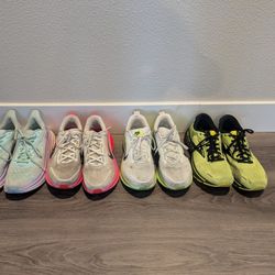 Four Pairs Of Running Shoes 