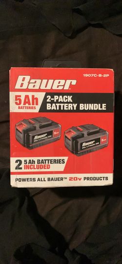 Two 5ah battery pack combo