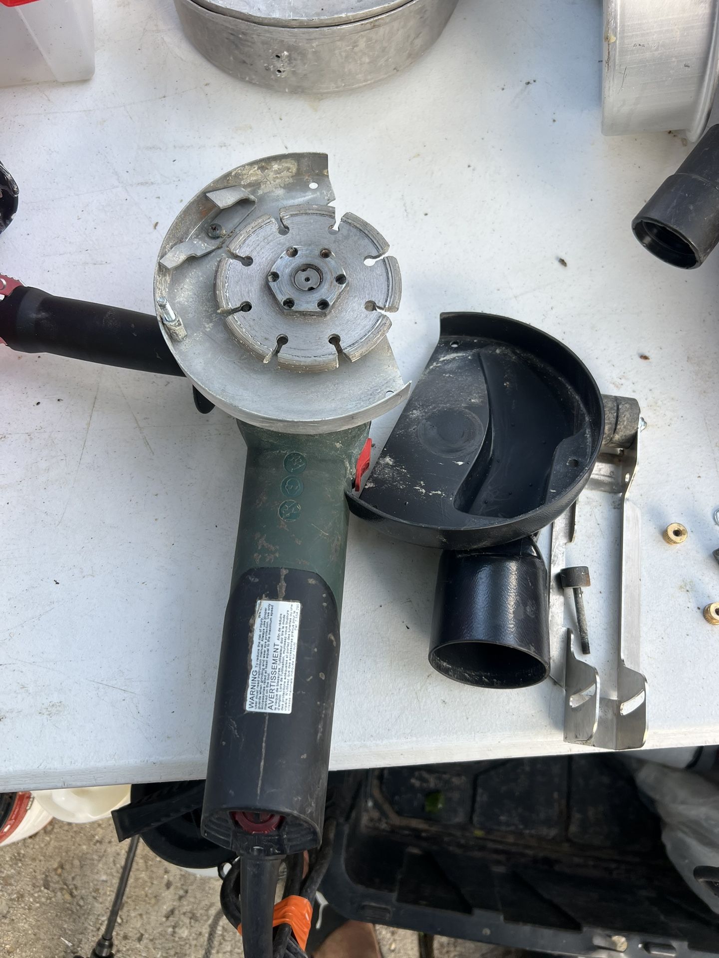 Metabo 5in. WEV 15-125 Angle Grinder