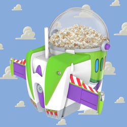 Buzz light year popcorn bucket