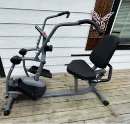 Performance Smart Magnetic Recumbent Elliptical Cross Trainer