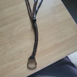 Louis Vuitton Leather Rope Key Chain