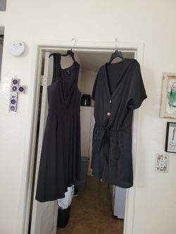 Black Jumper-Amazon- Never Worn $10, Black Torrid Dress -$10