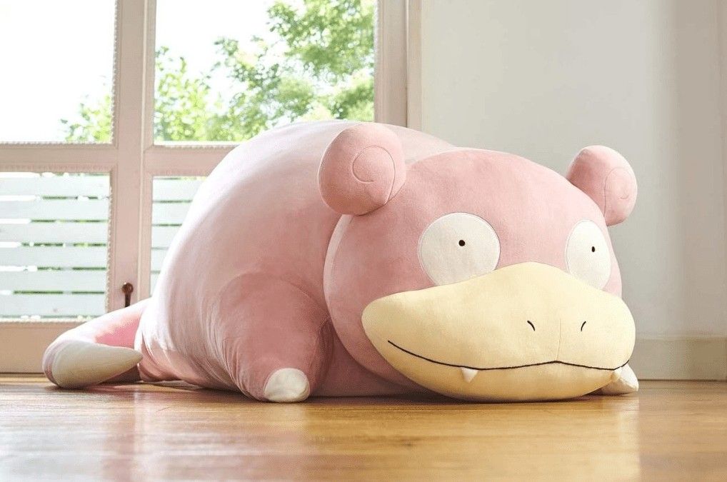 Life Size Slowpoke Giant Slowpoke Plush Pokémon Relax Time