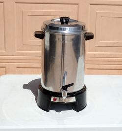 Vintage WEST BEND Coffee Percolator 12- 30 Cup Works