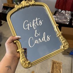 Gifts And Cards Sign 