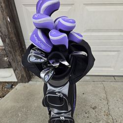  Golf Clubs Set Complete Mac Gregar  DX With Bag  Like New Right Handed  For Laides 