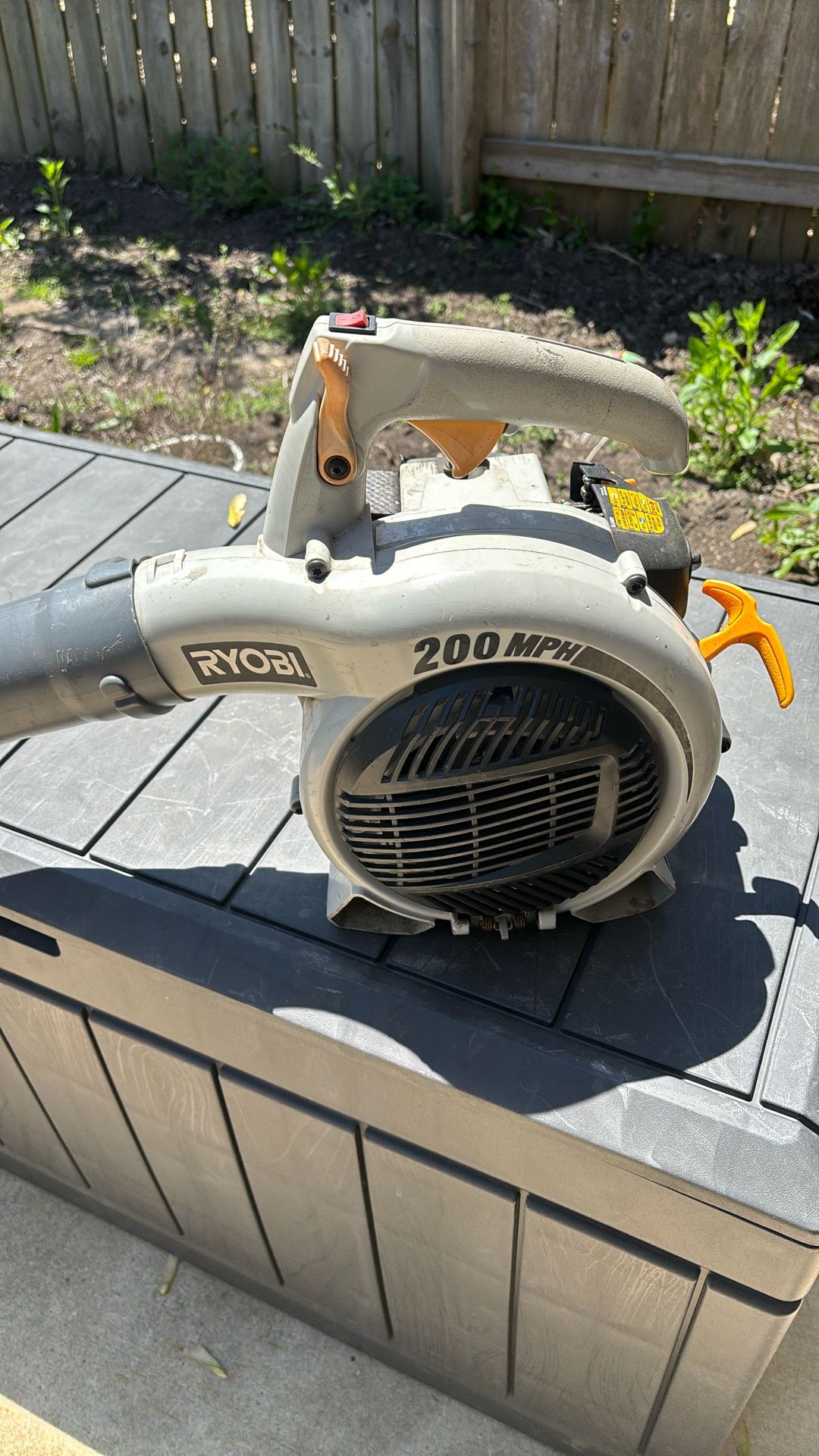 Ryobi 200.mph Blower Works