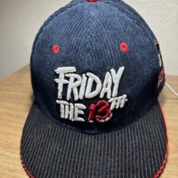 Jason Voorhees friday the 13th CORDUROY hat