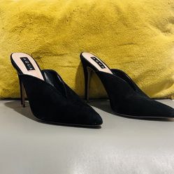 AQUA Women’s Leather High Heel Pumps (8M)  