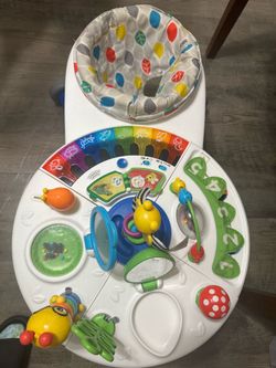 Baby Einstein Around We Grow 4-in-1 Walker, Discovery Activity Center and Table