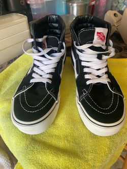 Sk8-Hi Shoe Lifestyle, Classic Icon, Suede/Canvas size M6.5-W 8
