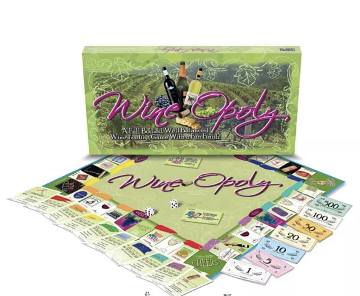 Wine-Opoly Board Game