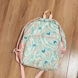 Butterfly Print Kids Backpack