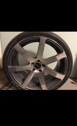 WHEEL AND TIRE 20” “only one”