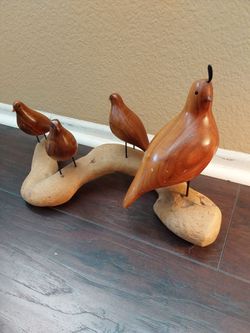 Wood statue