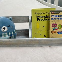 Bookshelf / Shelf - White Country Finish / Wood