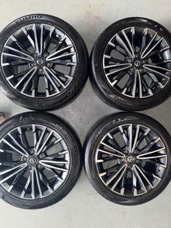 Nissan maxima rims and tires