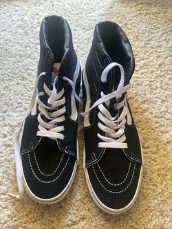 Vans SK8-Hi Black White High-Top Sneakers
