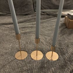 Candles With Stands 