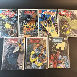 1989 DC Comics Batman #436-439 Year 3 #1-4 & Many Deaths of Batman Parts 1-3 Lot