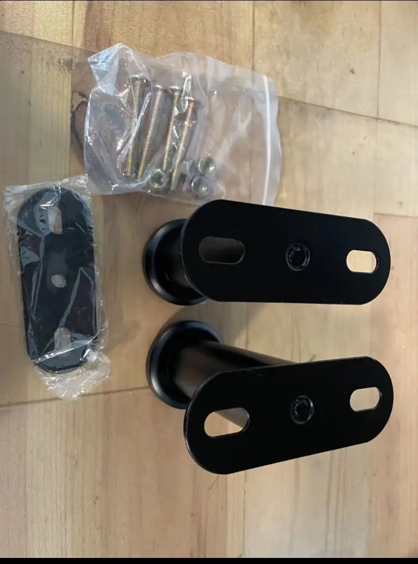 Adjustable Height Bed Frame Center Support Legs 2pc