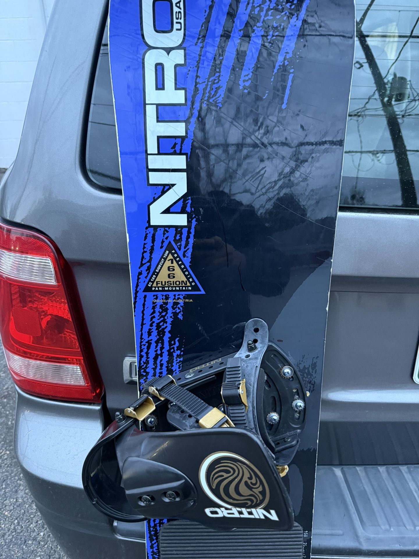 Nitro Fusion 166 Retro Board W Binding Vintage