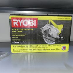 RYOBI 14 Amp 7-1/4 in. Circular Saw with Laser