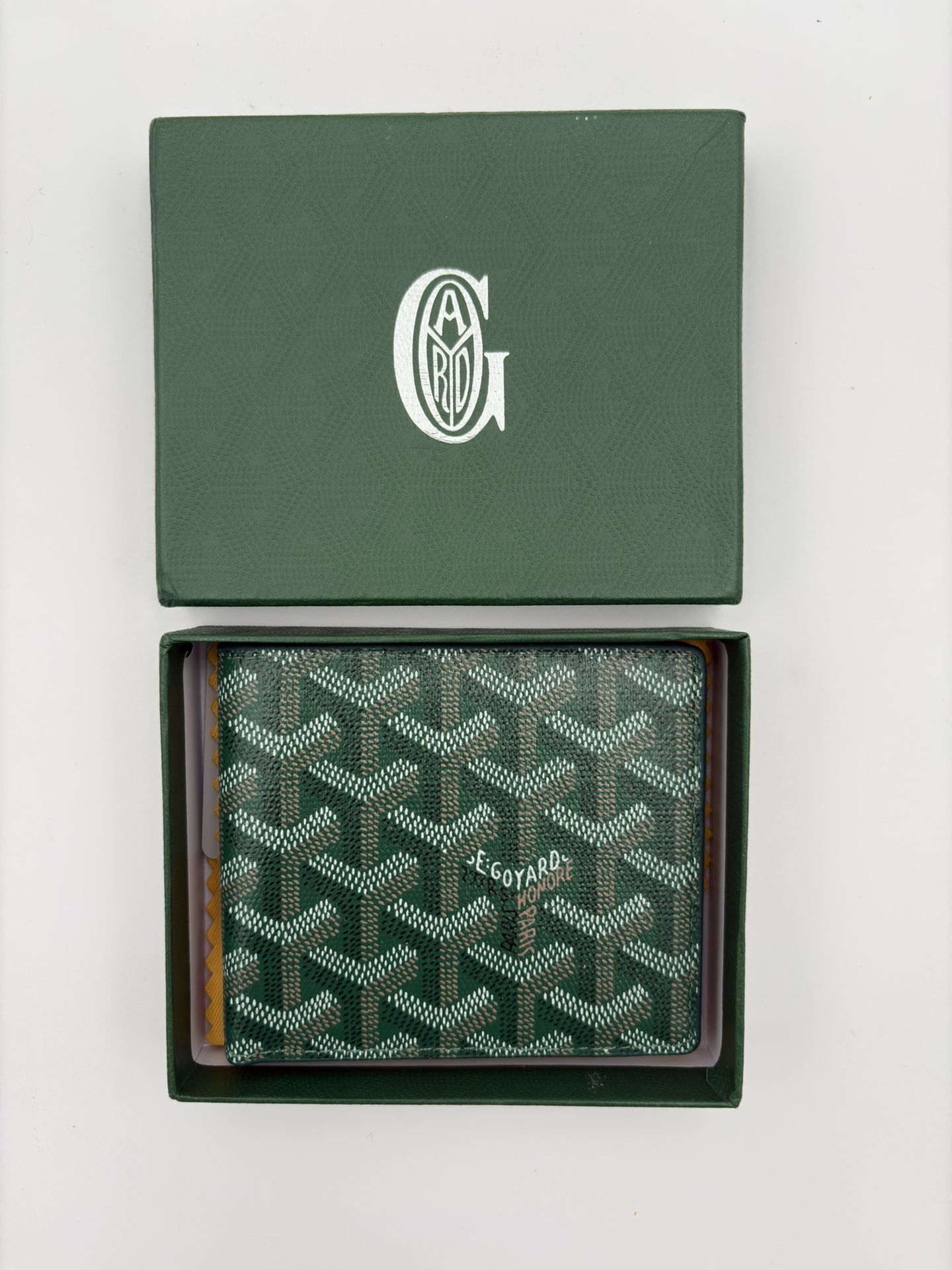 Green Goyard Wallet 