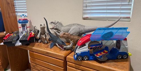 Dinosaurs and Paw Patrol