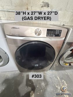 Samsung Gas Dryer (#303)