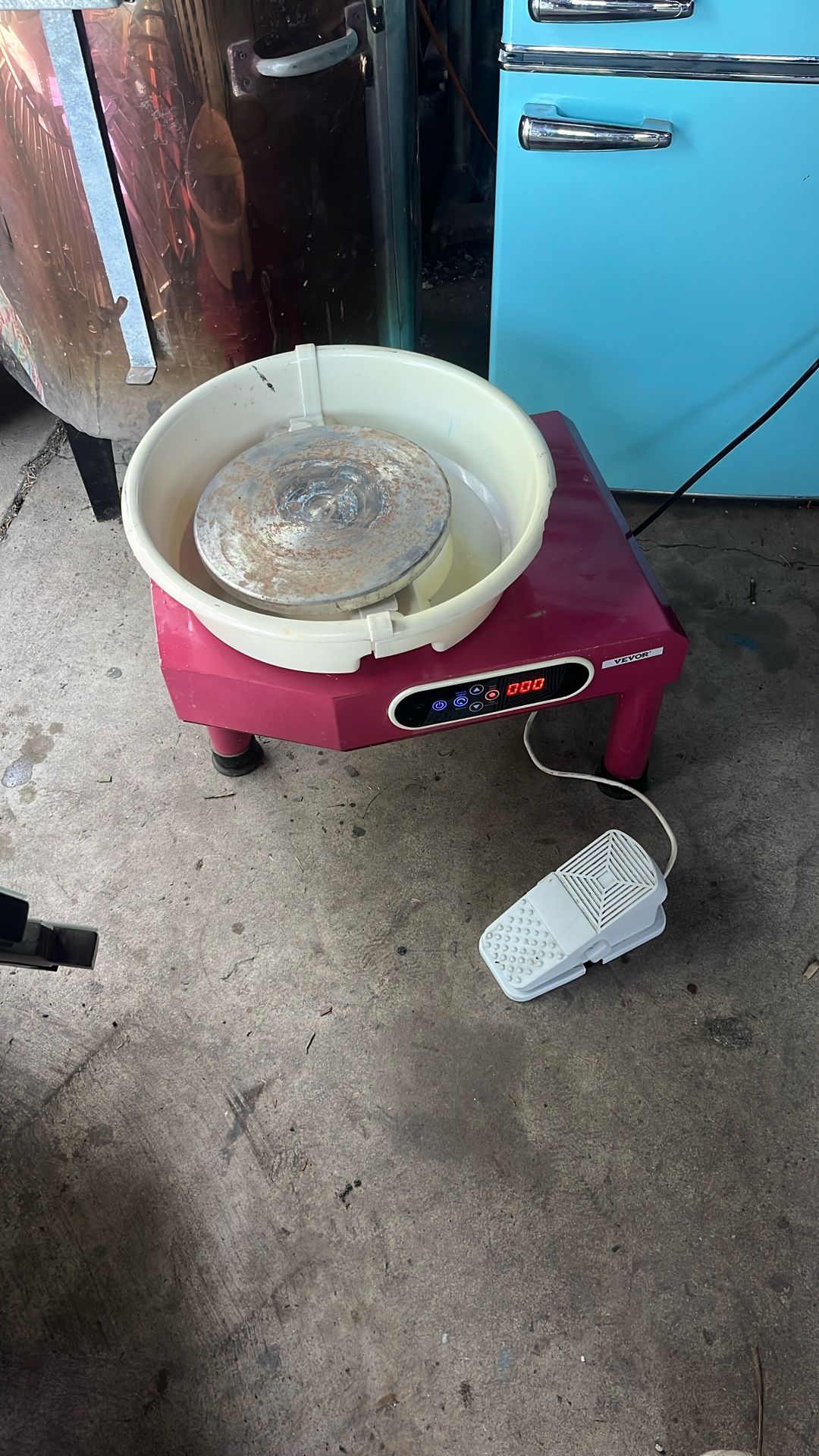 Pottery Wheel -digital And Foot Pedal