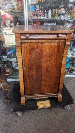Antique music cabinet