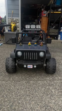 Power wheels jeep