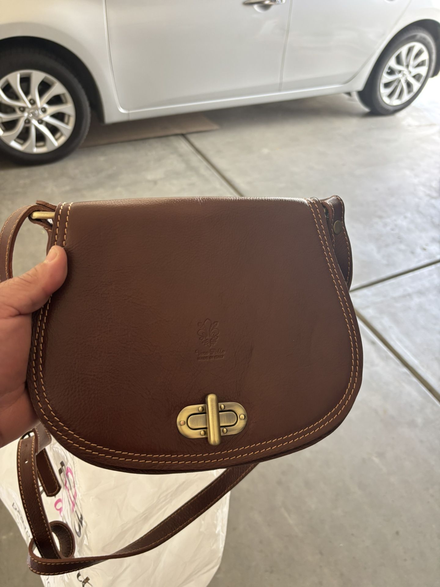 New Leather Purse From Italy