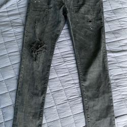 Size 34 purple jeans No Trades $80