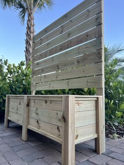 🍋🌶️🫑XXL Raised Garden Bed + Privacy Fence Trellis Lanai 🌼72”L x 21”W x 78”H🍇Herbs Flowers🦋🌿🍅