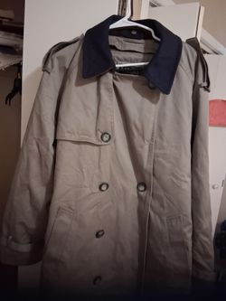 Trench Unisex long heavy Coat