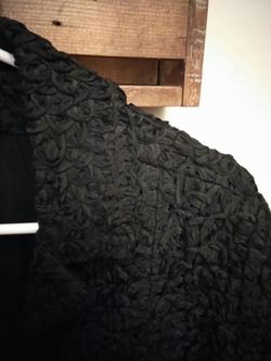Vintage black coat