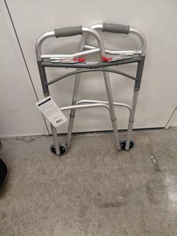 Drive Medical Folding Walker with Wheels